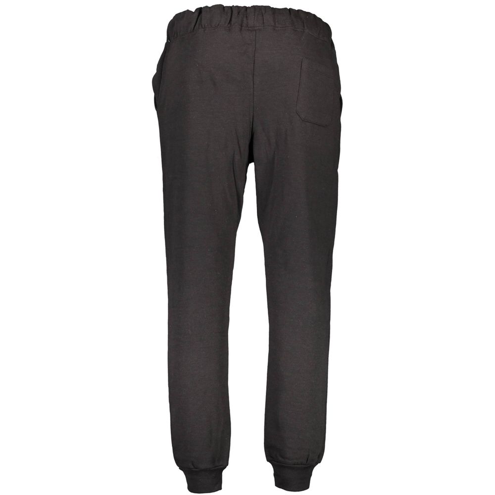 Gianmarco Venturi Black Polyester Men's Jogger | Regal Royce