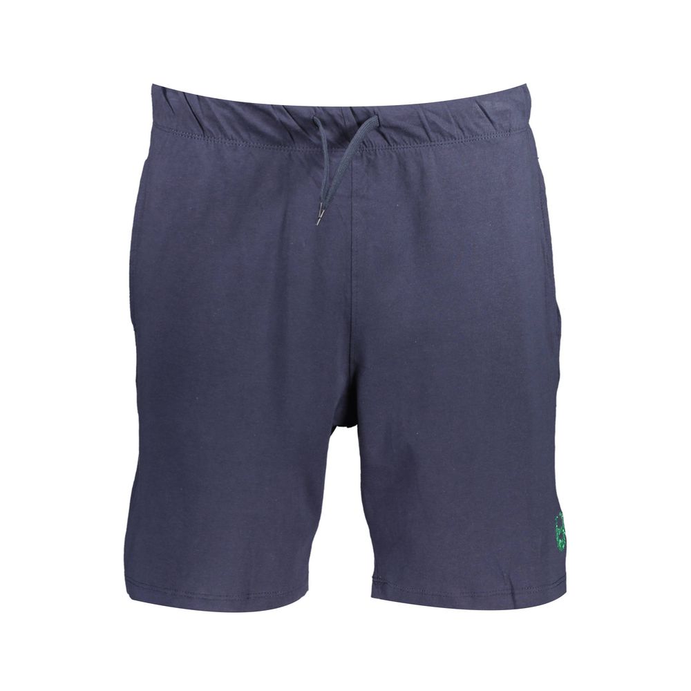 Gianmarco Venturi Blue Cotton Men's Sport Short | Regal Royce
