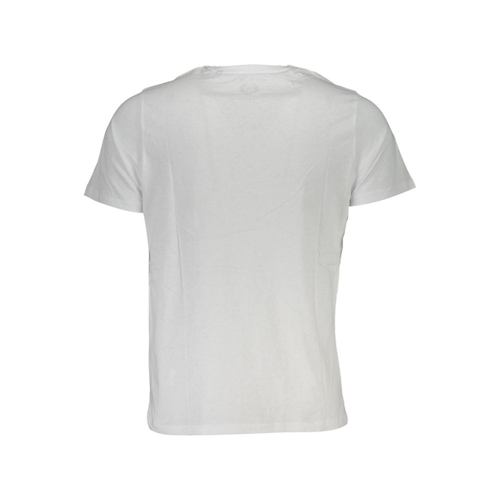 Gianmarco Venturi Bianco Cotton Men T-Shirt | Regal Royce