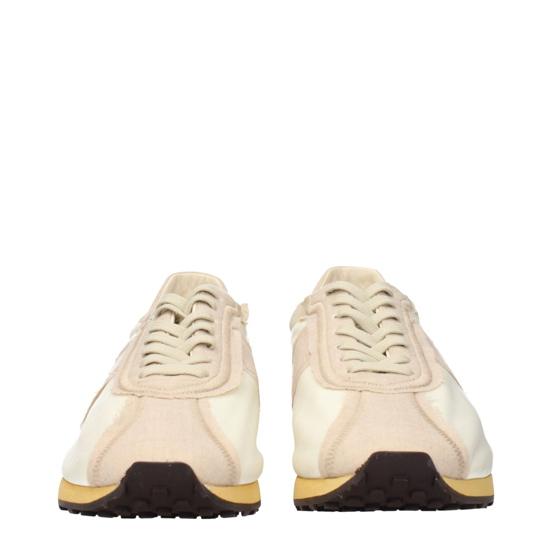 The Row Beige Fabric Athletic Sneakers | Regal Royce