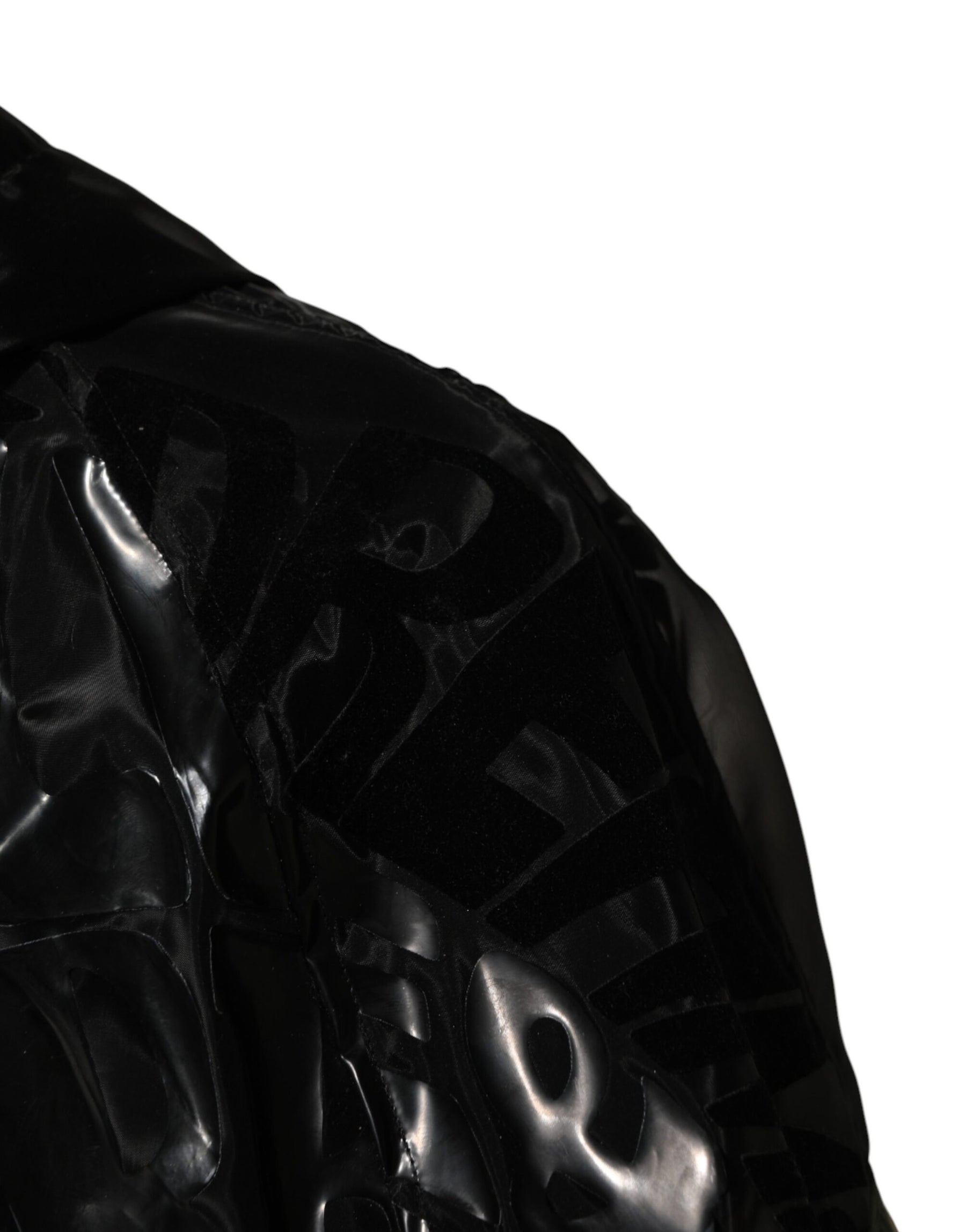 Dolce & Gabbana Black Camouflage Hooded Men Full Zip Sweater | Regal Royce