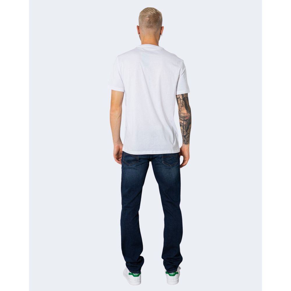Armani Exchange White Cotton T-Shirt | Regal Royce