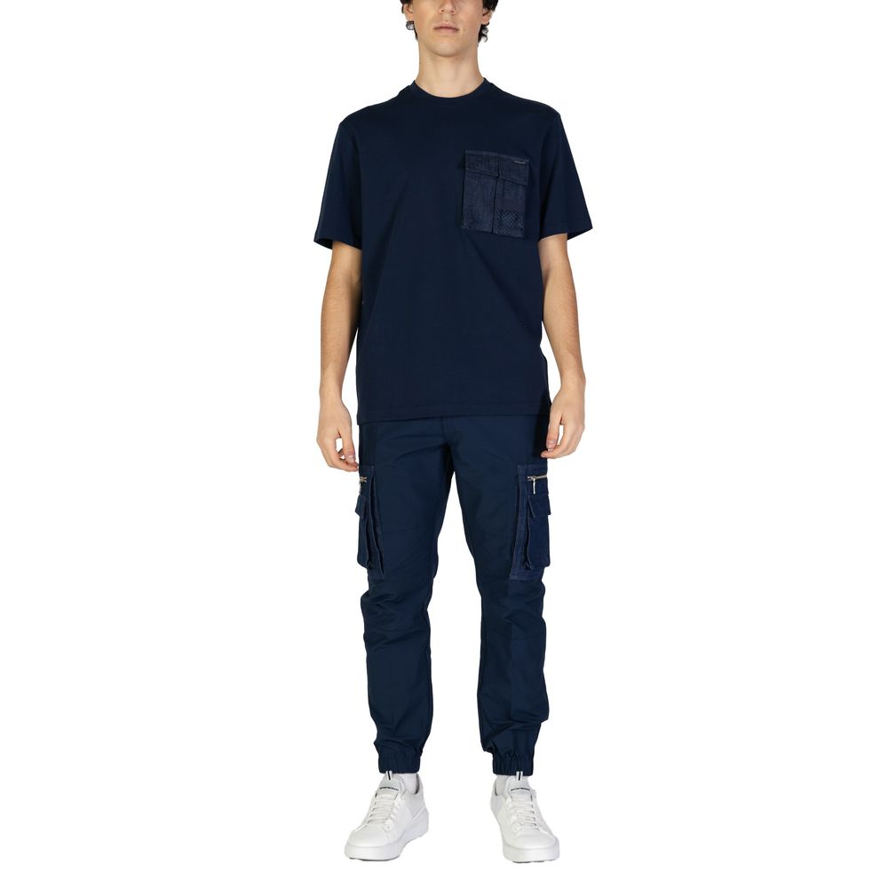 Antony Morato Blue Cotton Clothing | Regal Royce