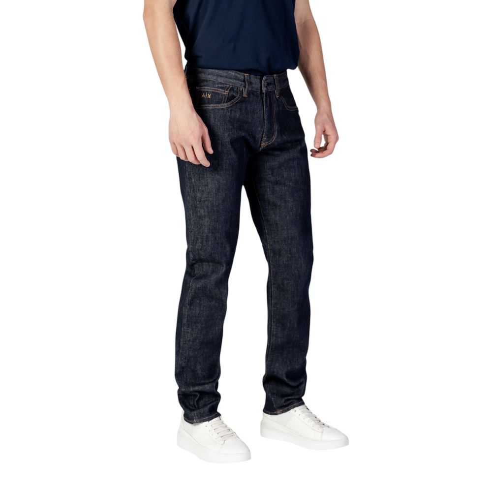 Armani Exchange Blue Polyester Skinny Jeans | Regal Royce