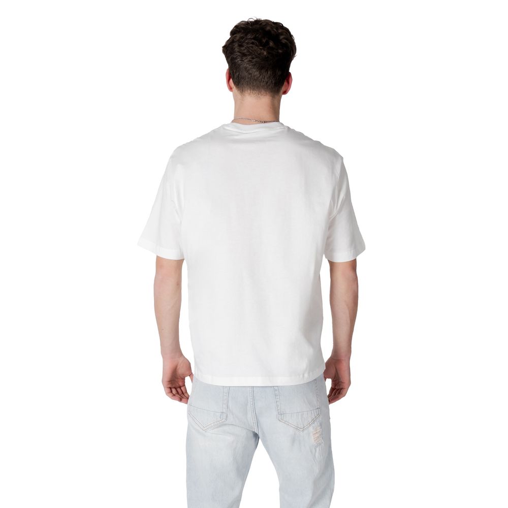 Armani Exchange White Cotton T-Shirt | Regal Royce
