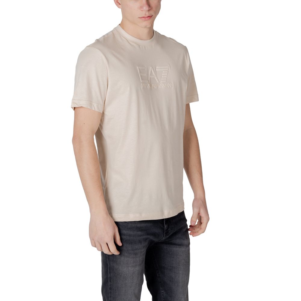EA7 Emporio Armani White Cotton Polo Shirt | Regal Royce