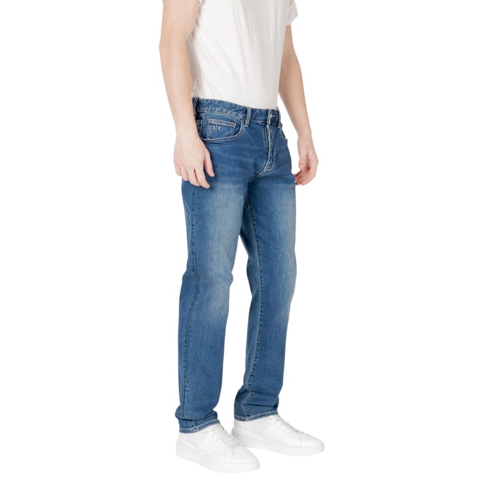 Armani Exchange Blue Cotton Skinny Jeans | Regal Royce