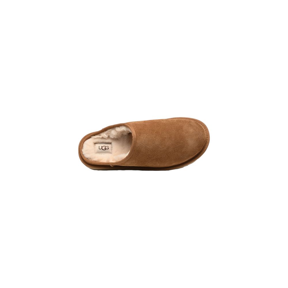UGG Beige Suede Leather Clogs | Regal Royce