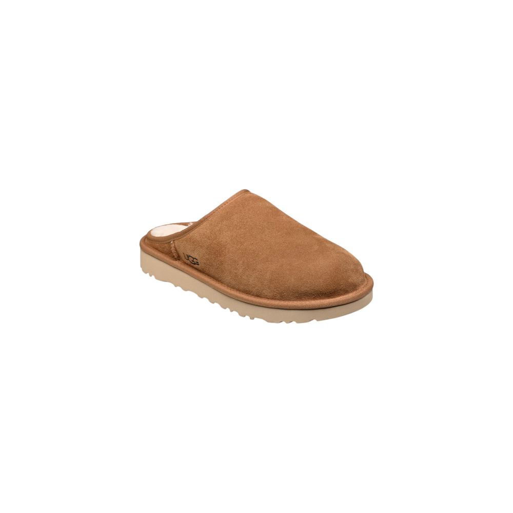 UGG Beige Suede Leather Clogs | Regal Royce