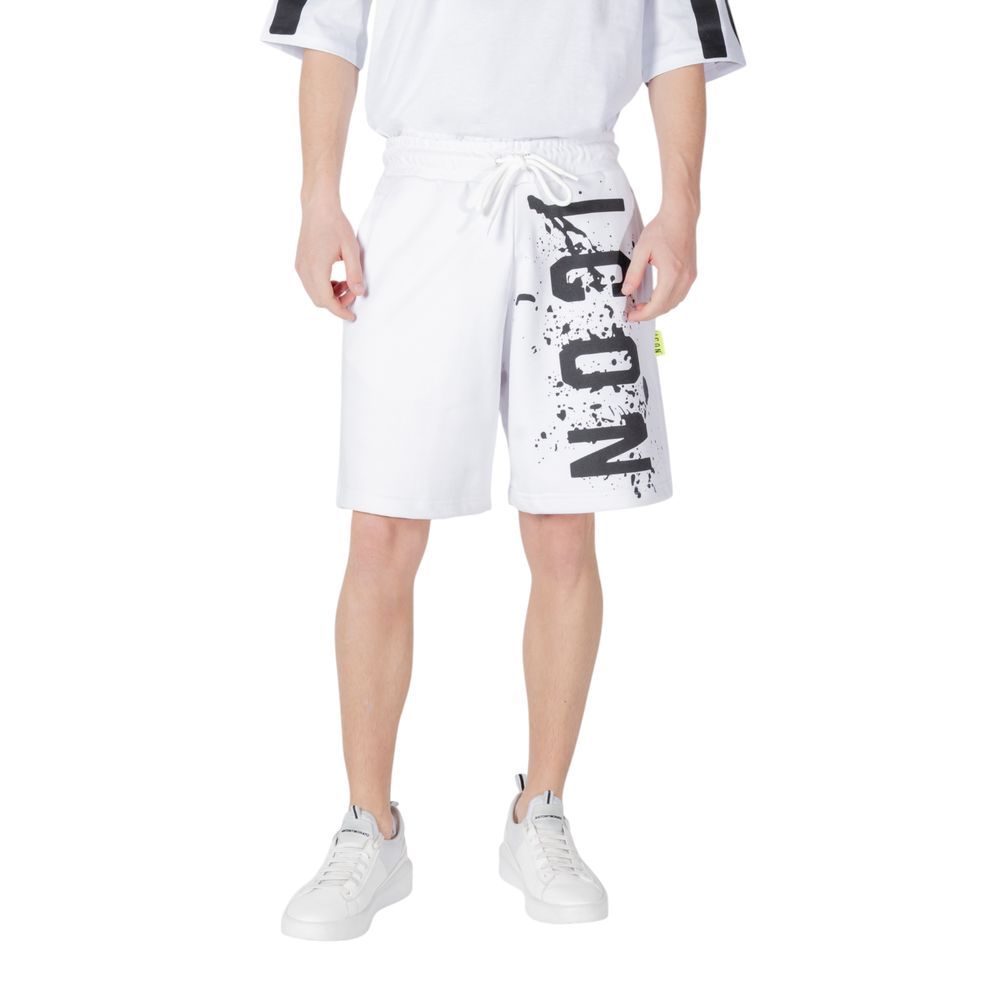 Icon White Cotton Bermuda Shorts | Regal Royce
