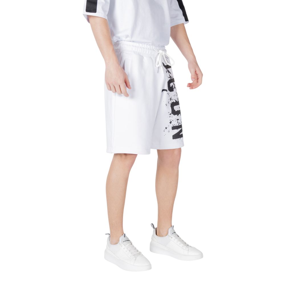 Icon White Cotton Bermuda Shorts | Regal Royce