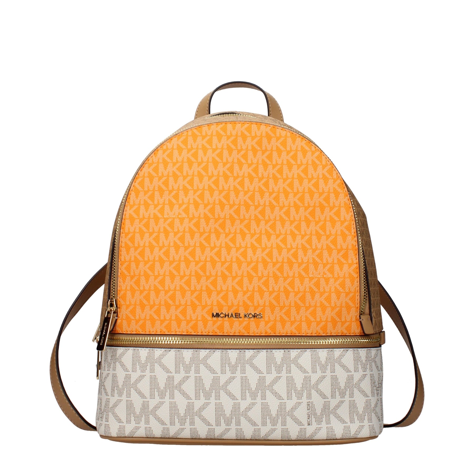 Michael Kors Beige Fabric Backpack | Regal Royce