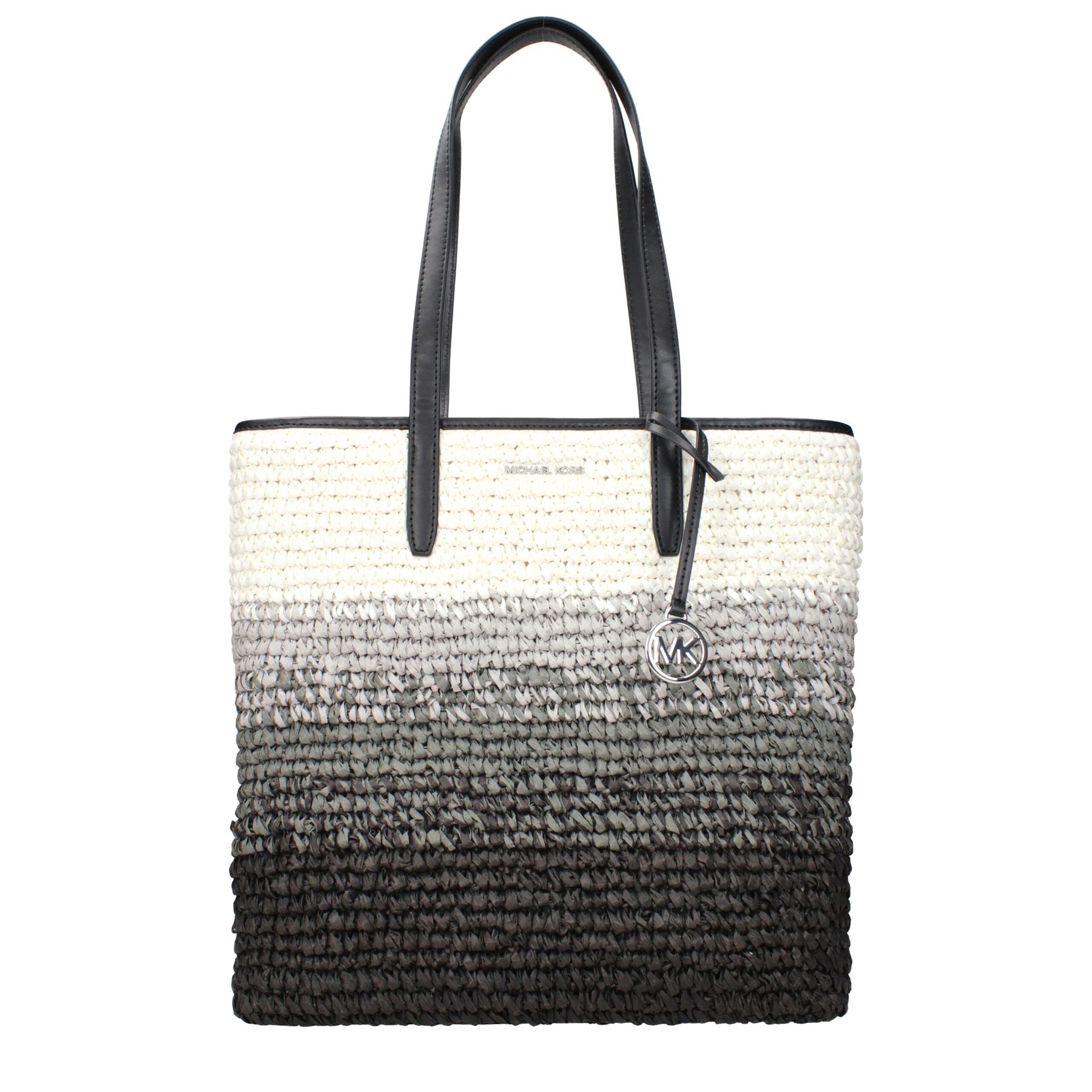 Michael Kors Black Raffia Shoulder Bag | Regal Royce