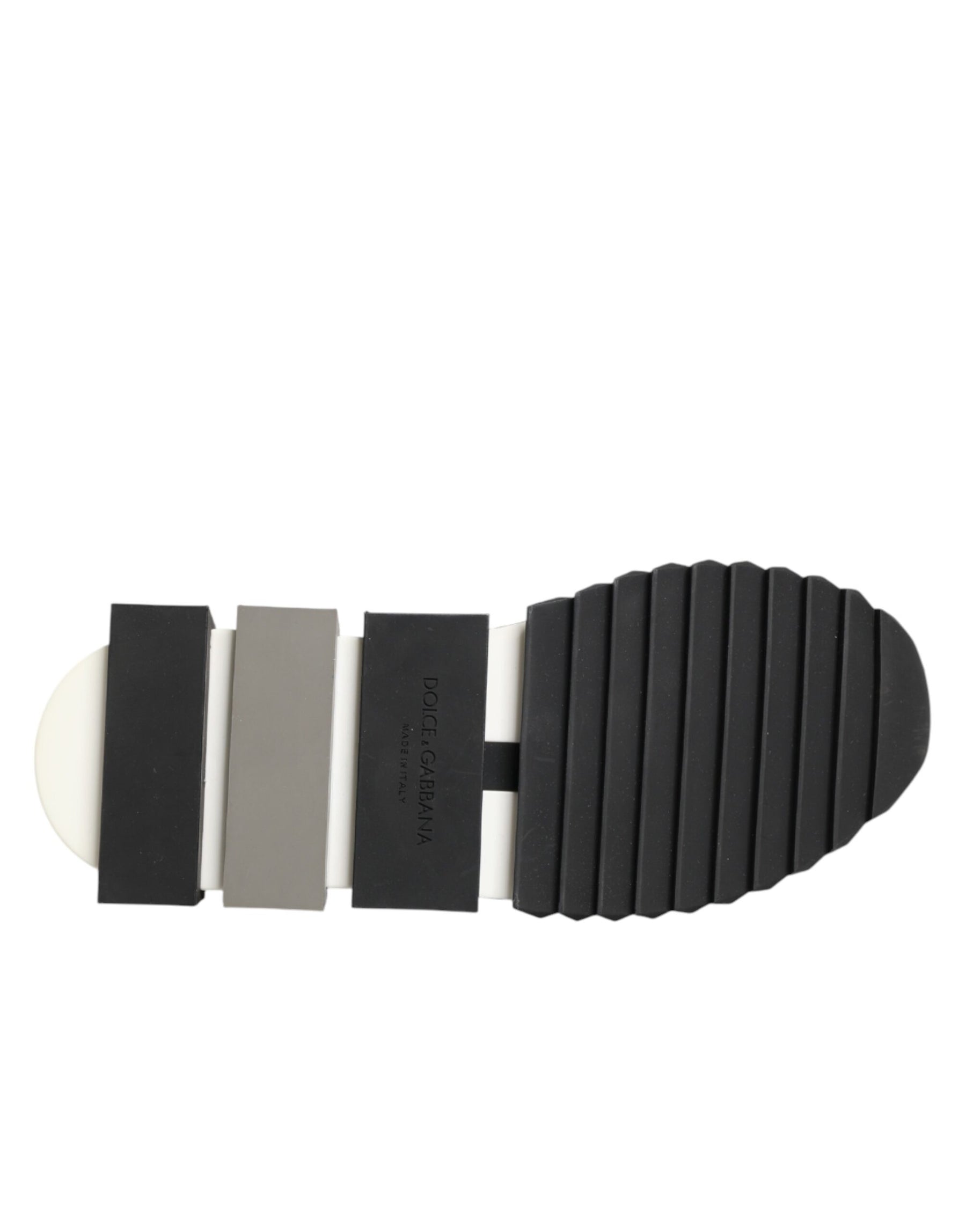 Dolce & Gabbana Black Silver Slip On Sorrento Sneakers Shoes | Regal Royce