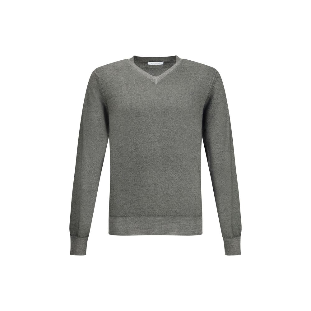 Cruciani Gray Cashmere Cashmere Sweater | Regal Royce