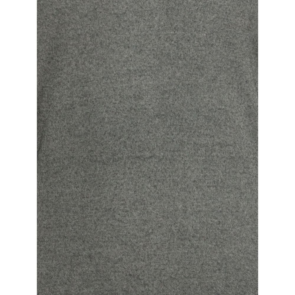 Cruciani Gray Cashmere Cashmere Sweater | Regal Royce