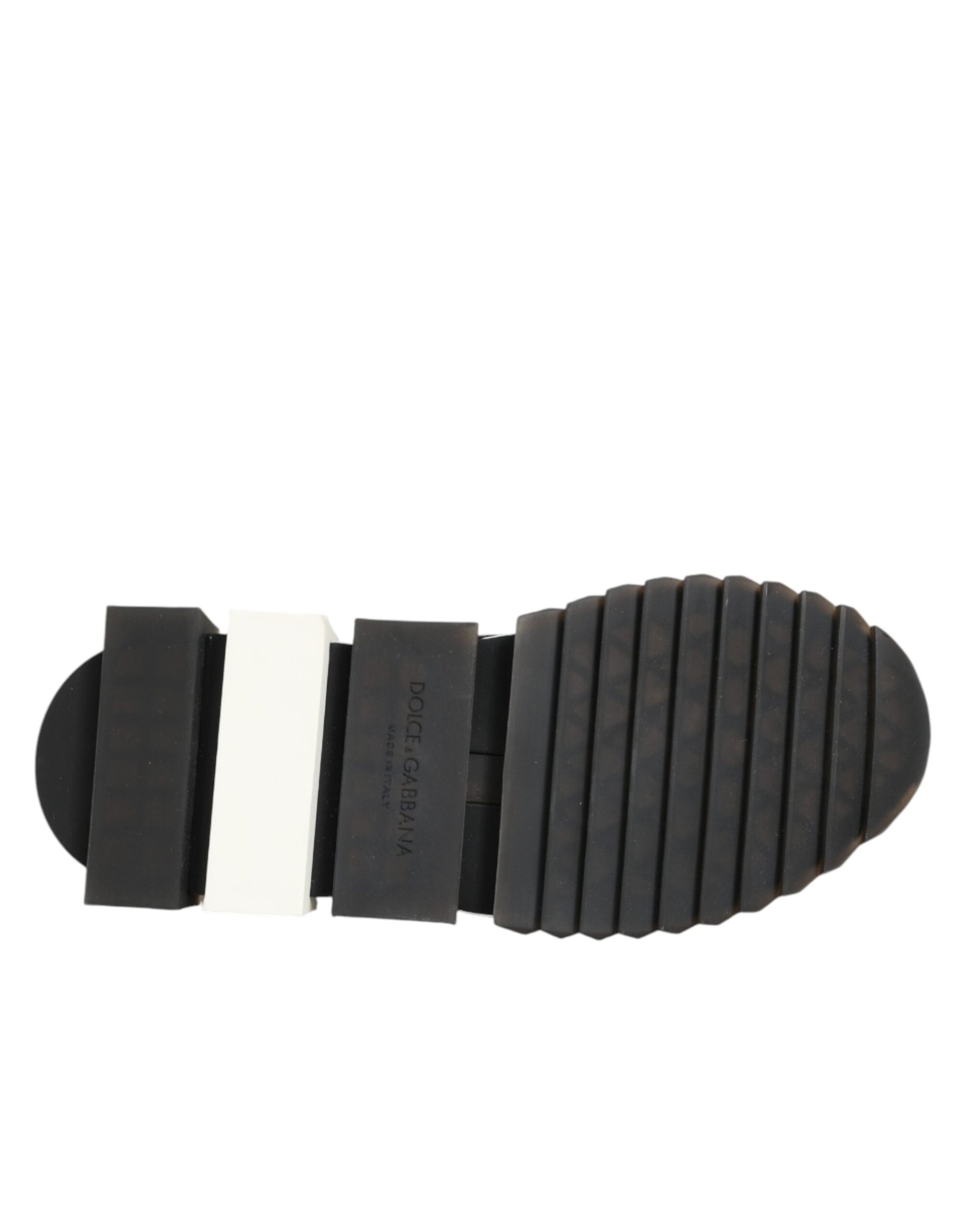 Dolce & Gabbana Black SORRENTO Sport Stretch Sneakers Shoes | Regal Royce