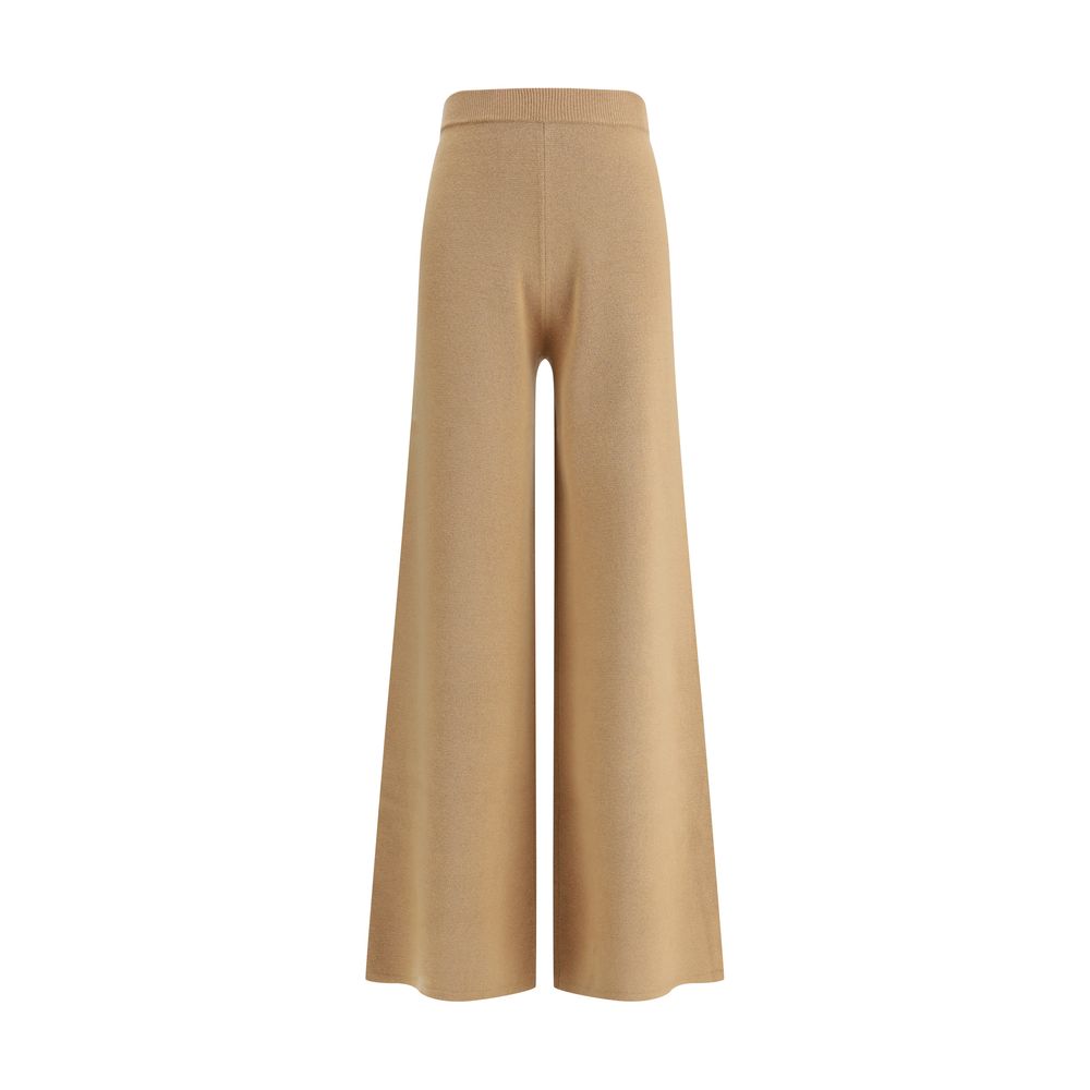Max Mara Beige Wool Casual Pants | Regal Royce