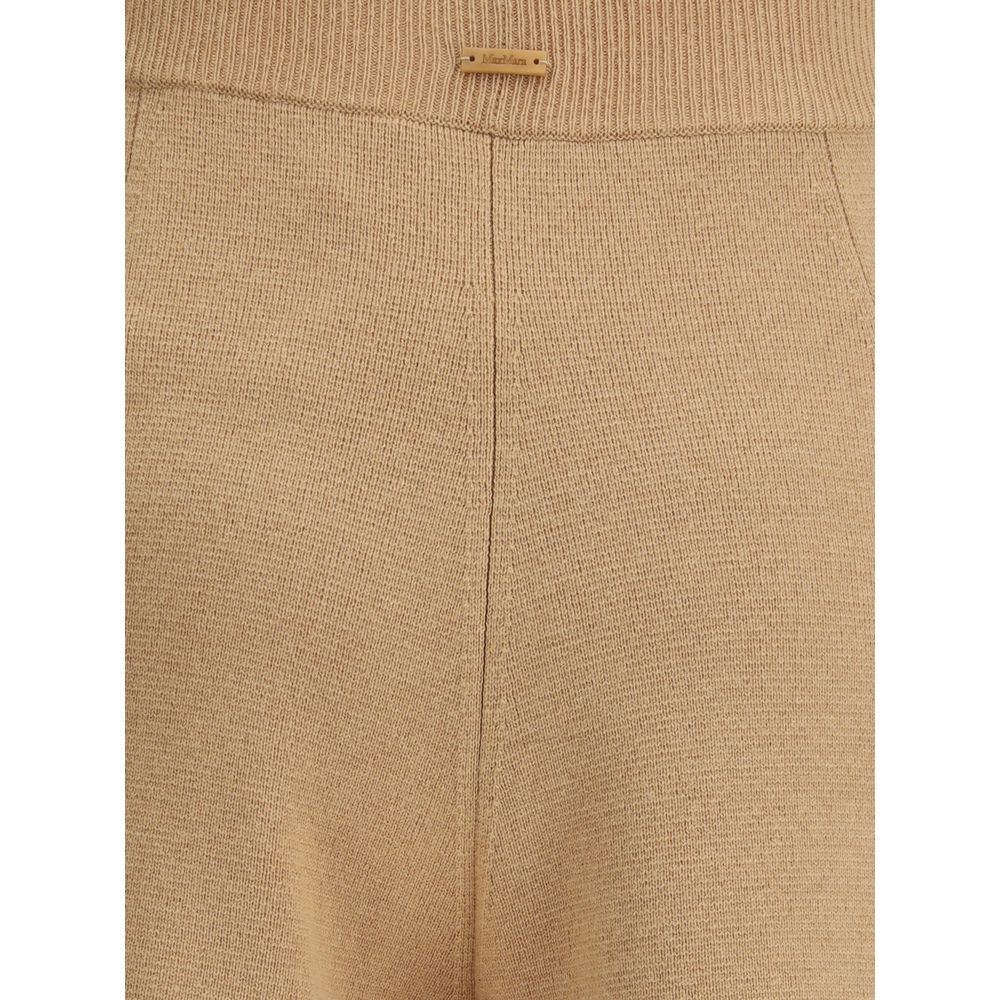 Max Mara Beige Wool Casual Pants | Regal Royce