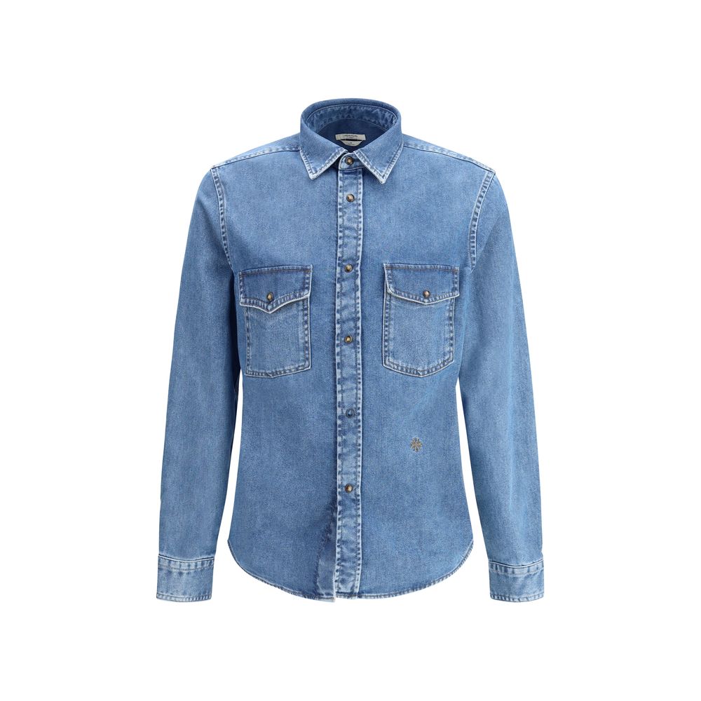 Jacob Cohen Blue Denim Shirt