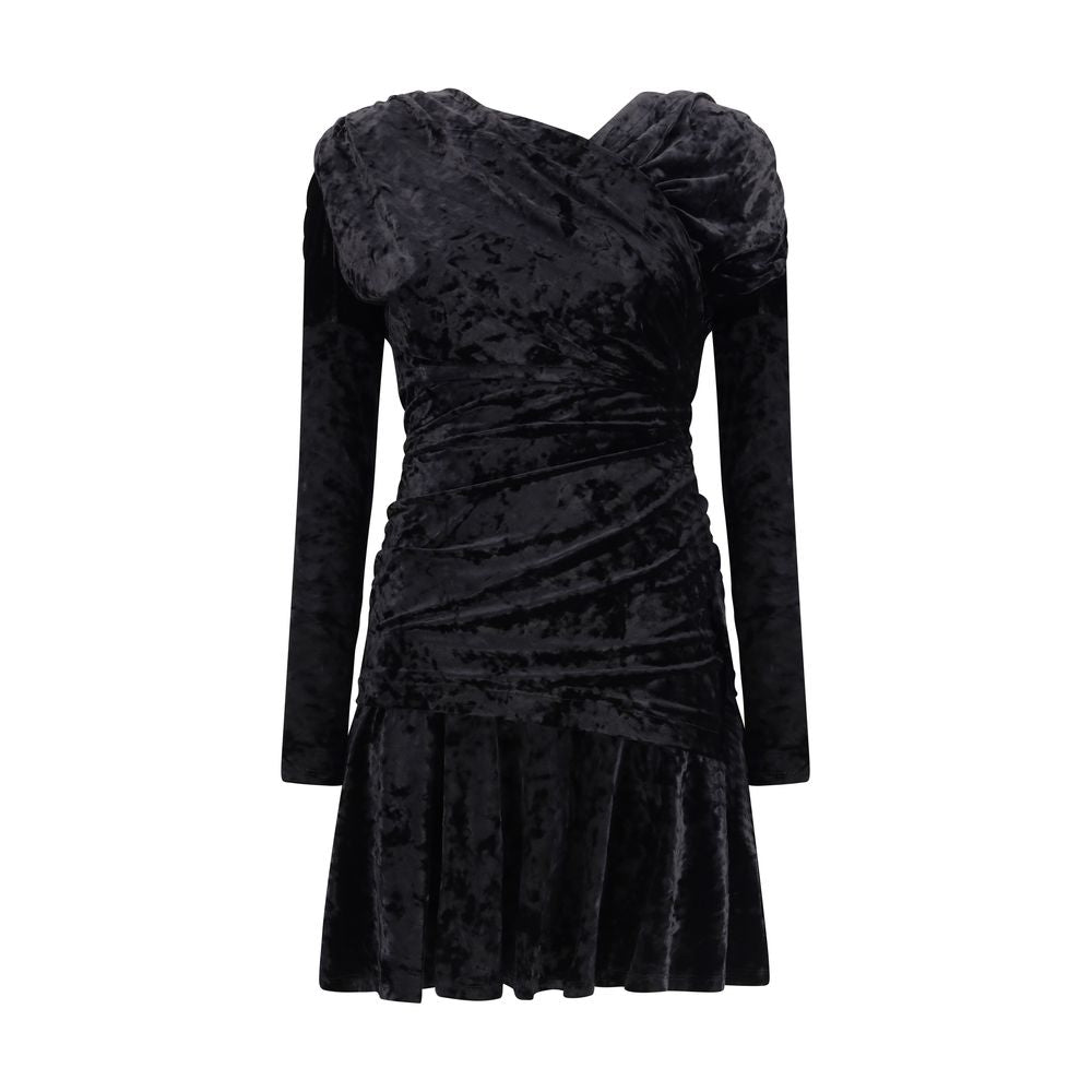 Ganni Black Recycled Polyester Cocktail Dress | Regal Royce