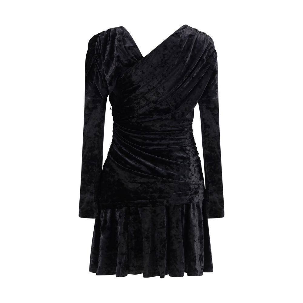 Ganni Black Recycled Polyester Cocktail Dress | Regal Royce