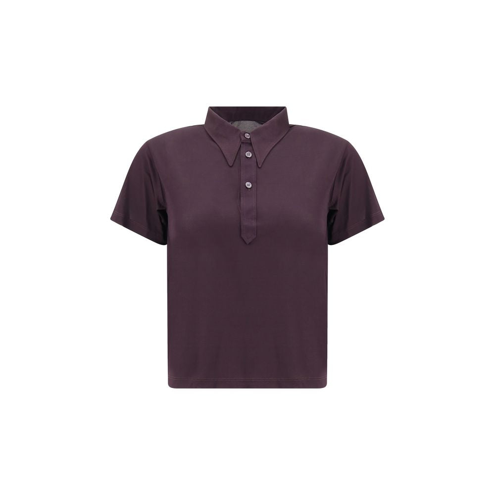 Margiela Multicolor Viscose Polo Shirt | Regal Royce