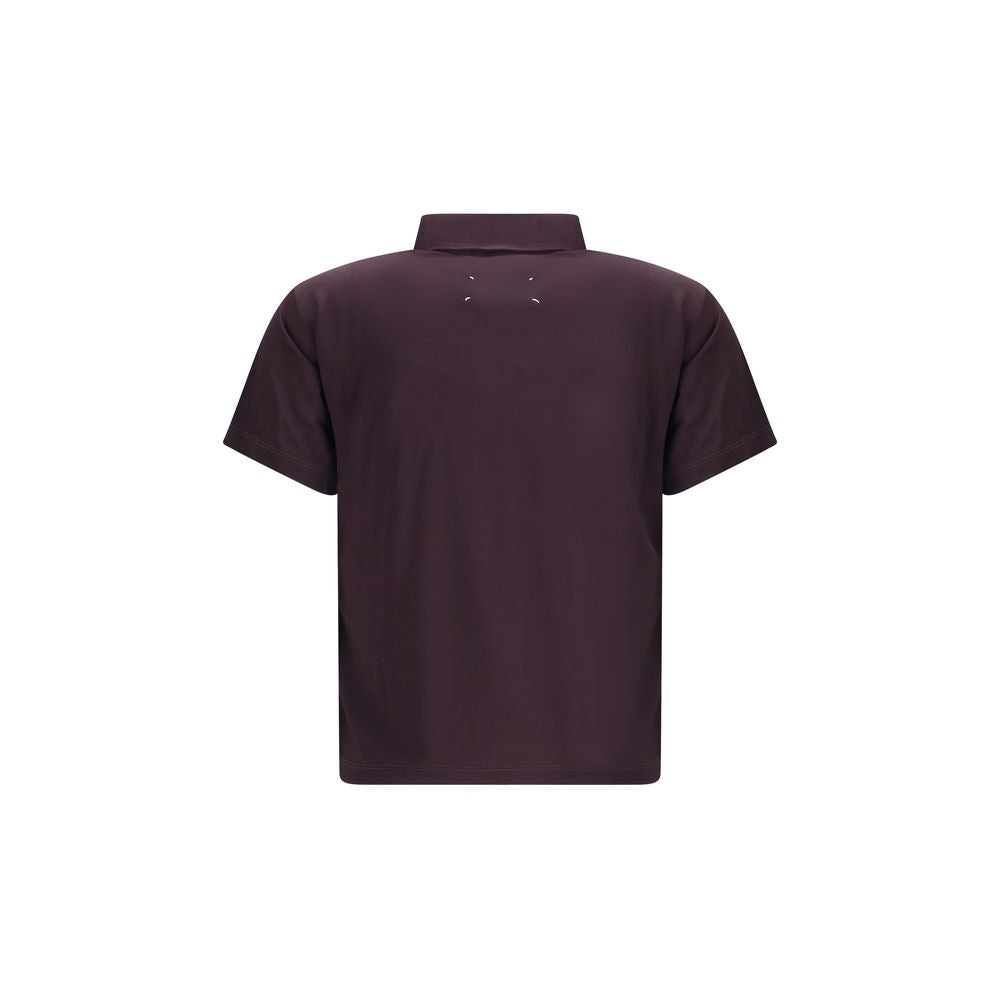 Margiela Multicolor Viscose Polo Shirt | Regal Royce