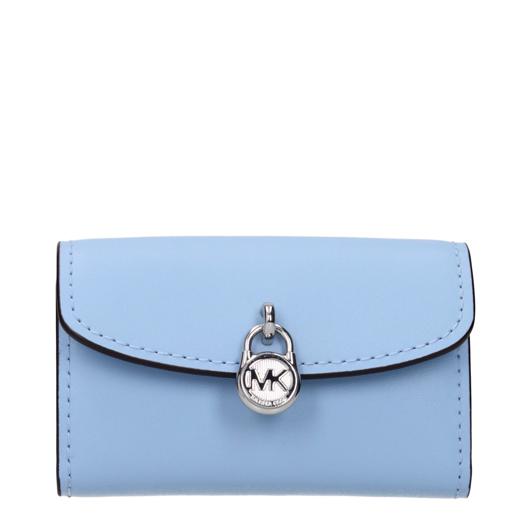 Michael Kors Light Blue Leather Wallet | Regal Royce