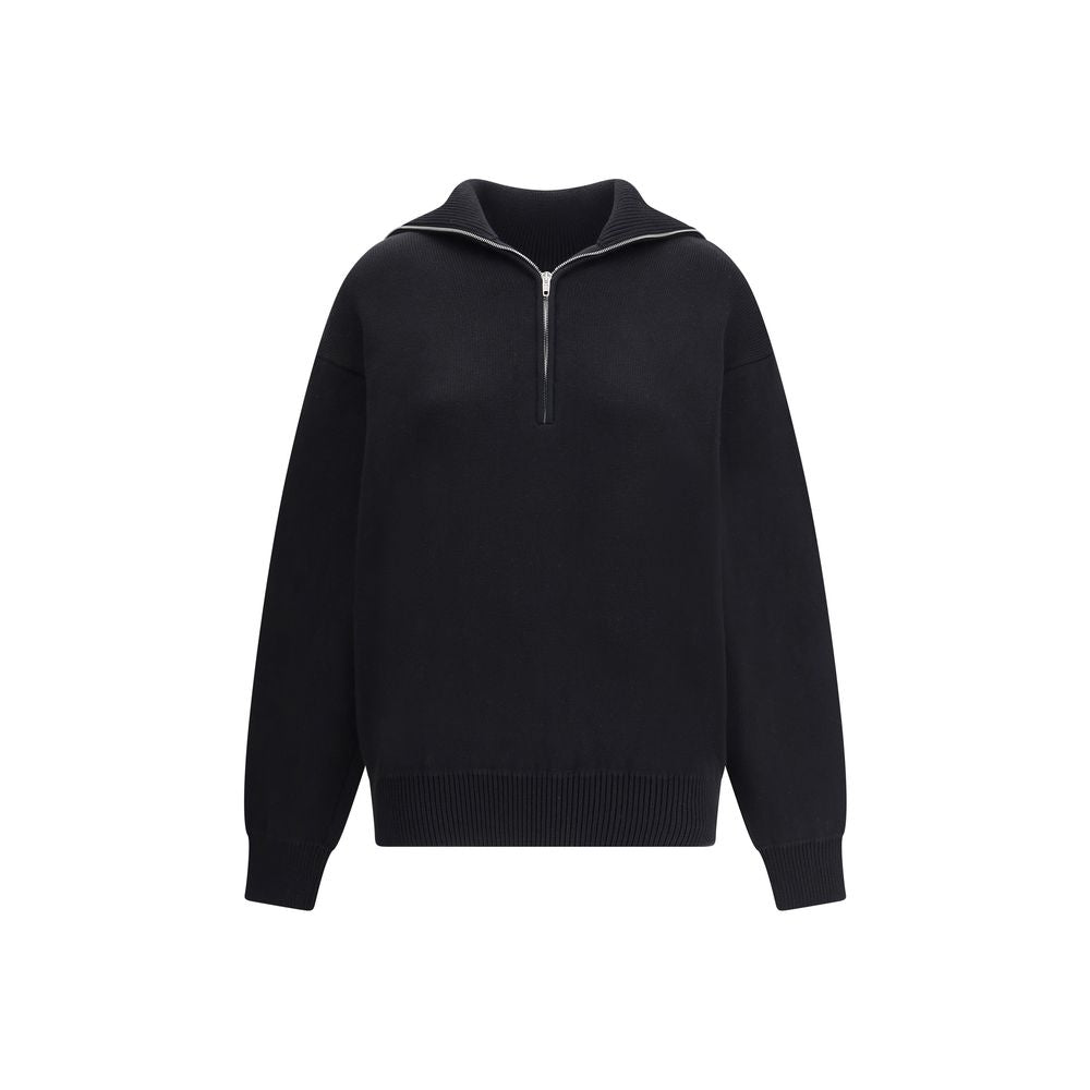 Balenciaga Black Cotton Sweatshirt | Regal Royce
