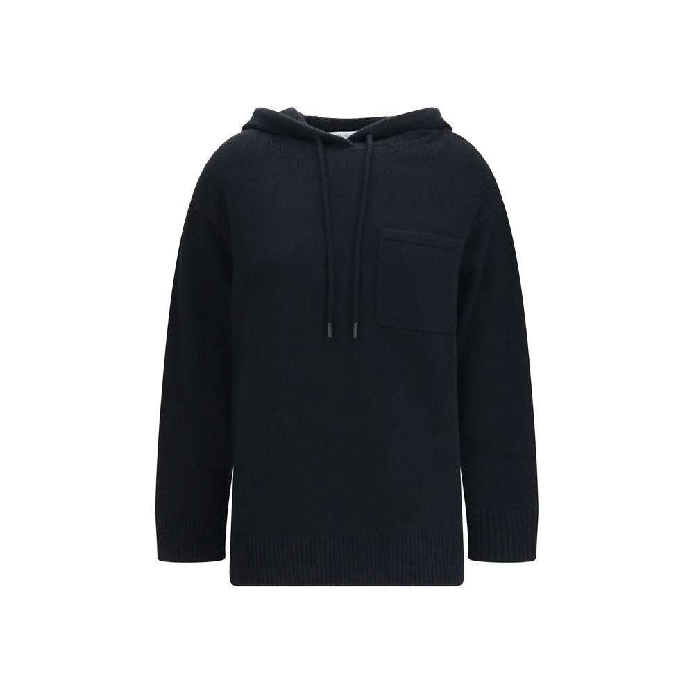 Max Mara Black Wool Hoodie | Regal Royce