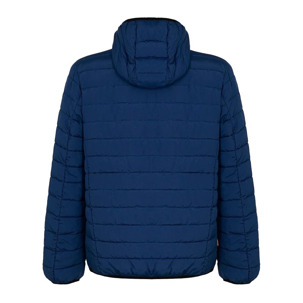 Suns Blue Polyester Jackets & Coat
