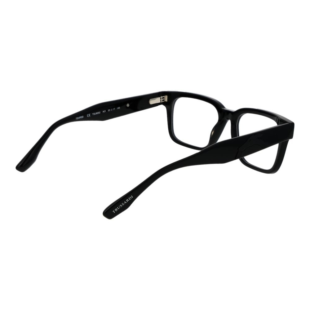 Trussardi Black Acetate Glasses (Frames) | Regal Royce
