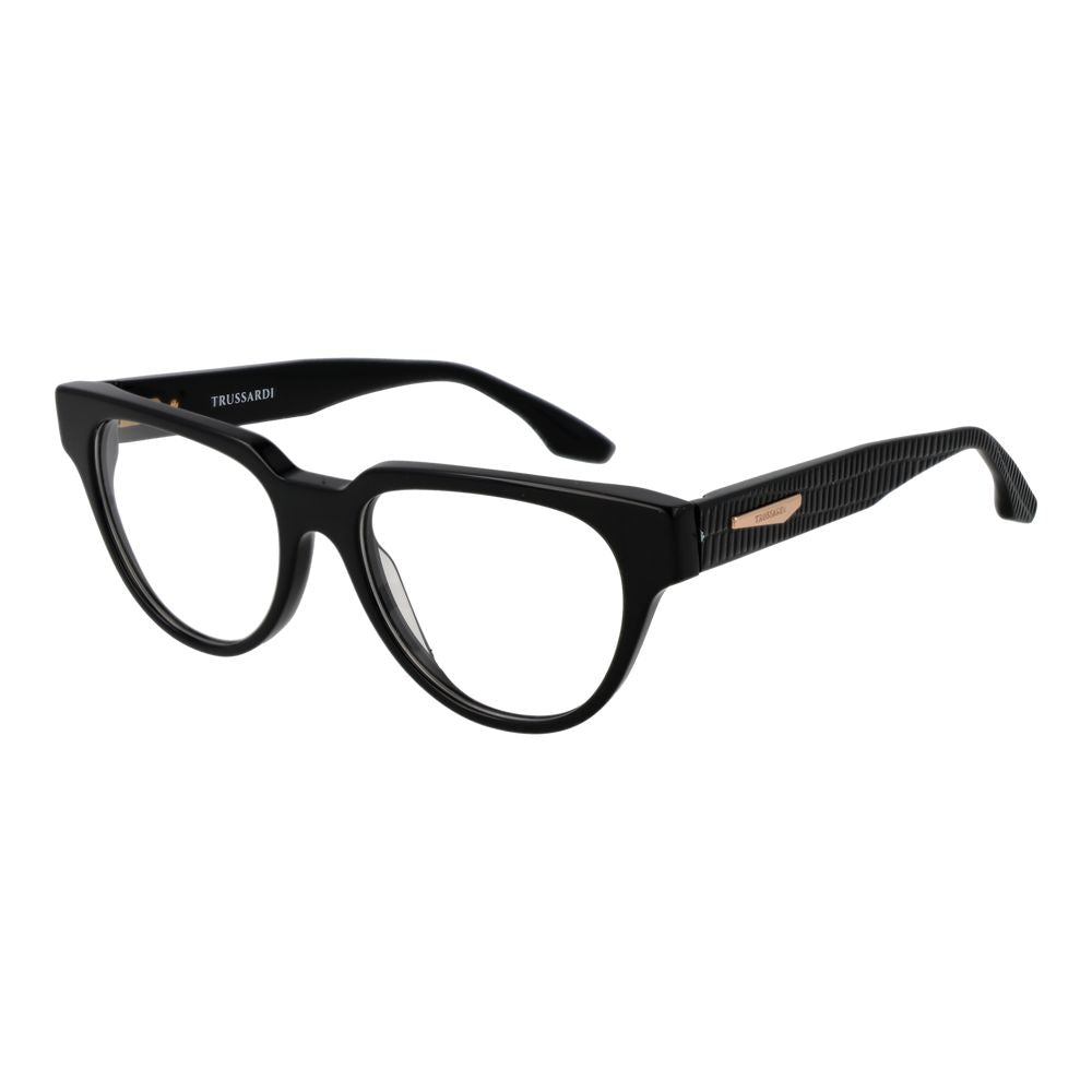 Trussardi Black Acetate Glasses (Frames) | Regal Royce