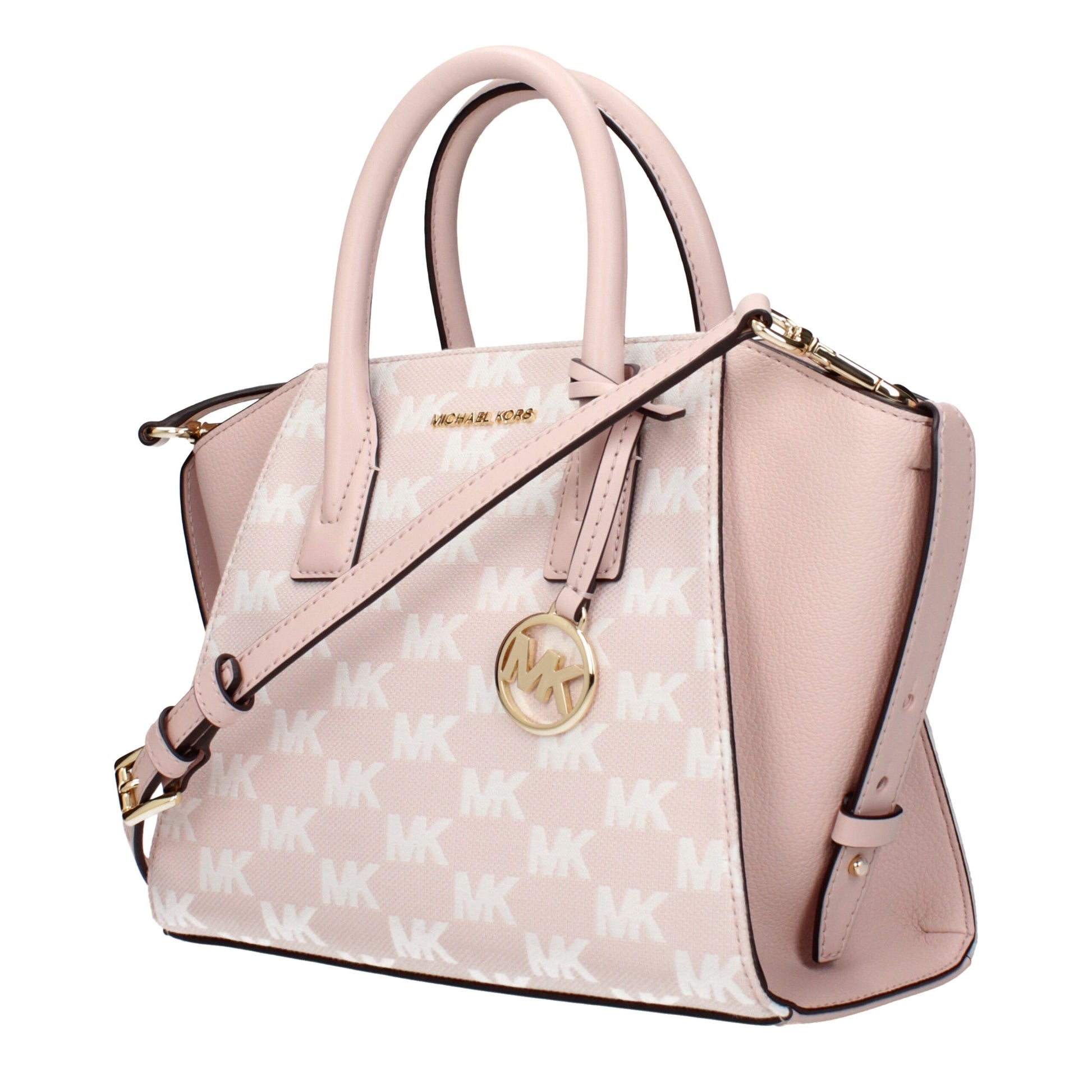 Michael Kors Pink Fabric Handbag