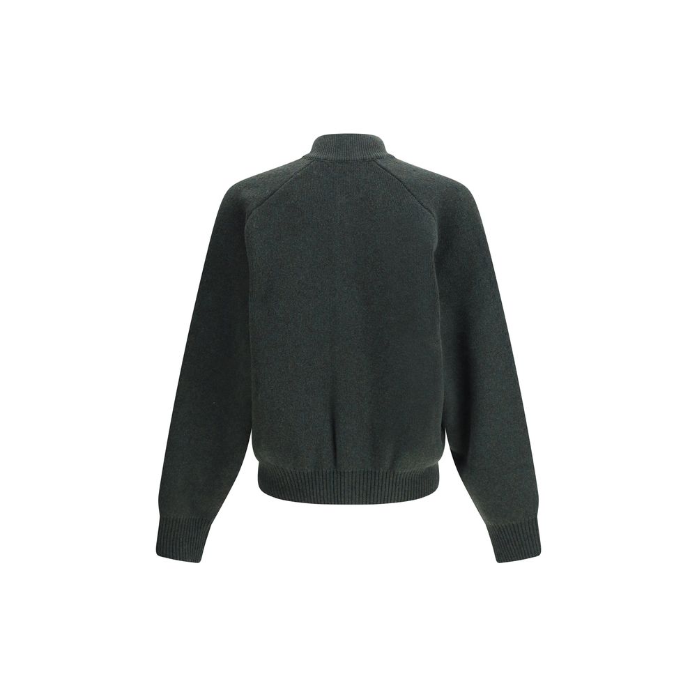Jacquemus Bicolor Fleece Wool Cardigan | Regal Royce