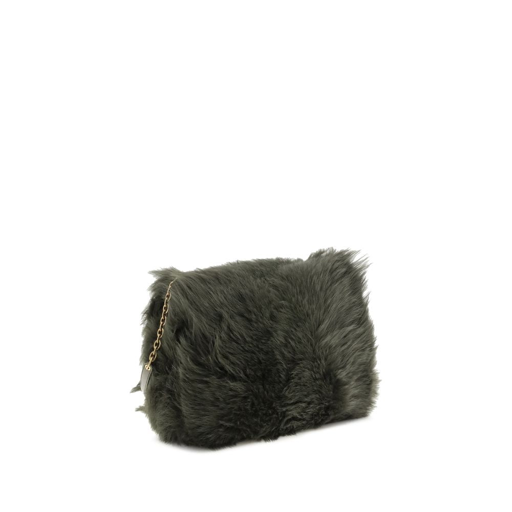 Saint Laurent Bicolor Lamb Ovis Aries Aries Shoulder Bag | Regal Royce