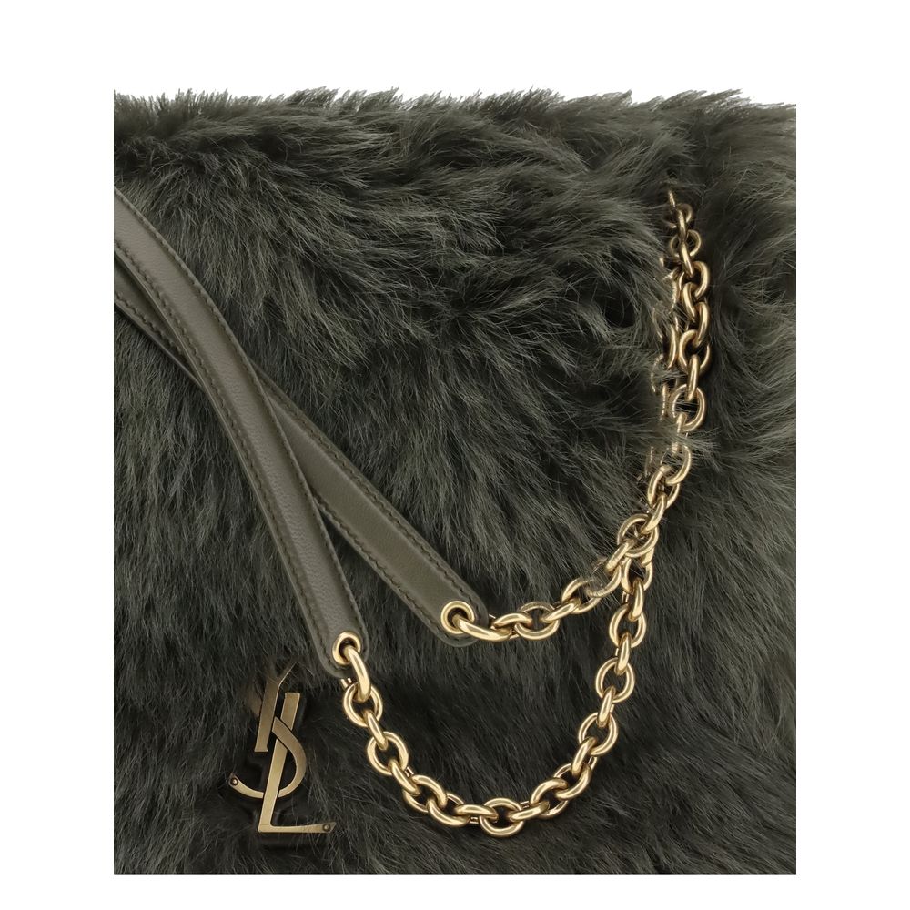 Saint Laurent Bicolor Lamb Ovis Aries Aries Shoulder Bag | Regal Royce