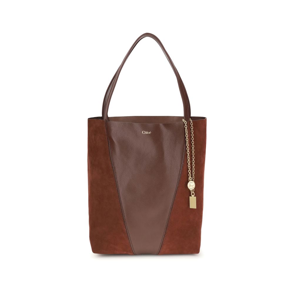 Chloé Brown Leather Shoulder Bag | Regal Royce
