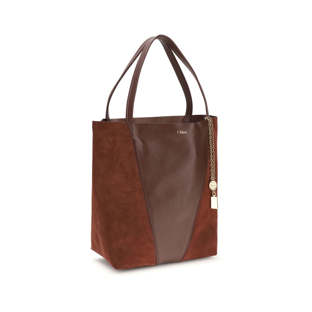 Chloé Brown Leather Shoulder Bag | Regal Royce