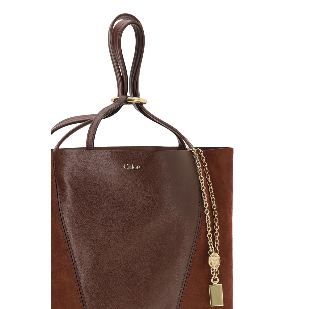 Chloé Brown Leather Shoulder Bag | Regal Royce