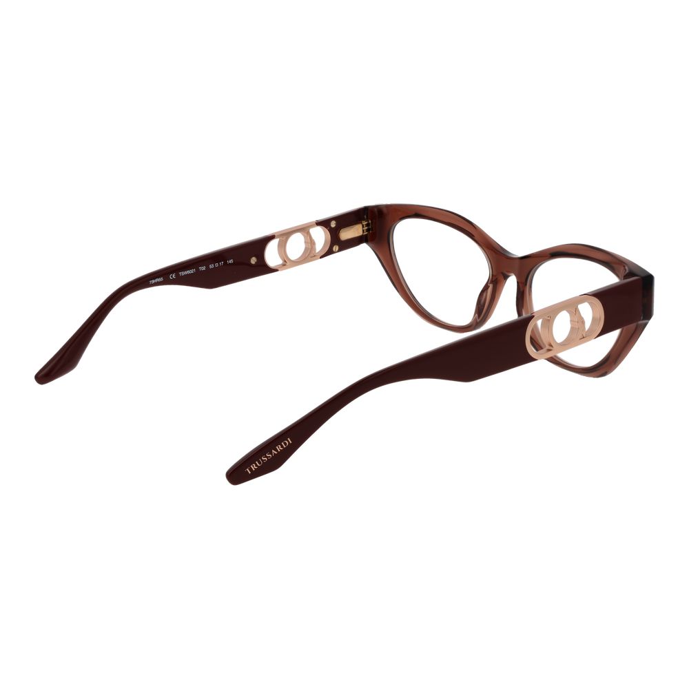 Trussardi Brown Acetate Glasses (Frames) | Regal Royce