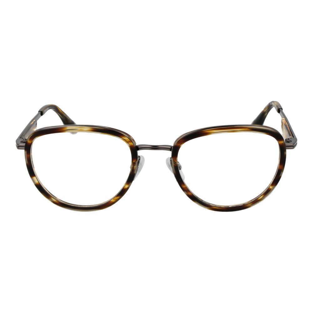 Trussardi Brown Metal & Plastic Glasses (Frames) | Regal Royce