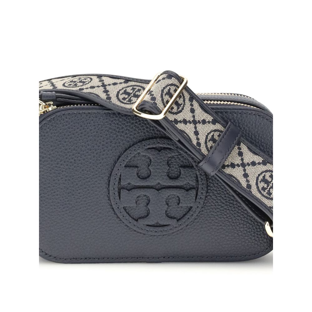 Tory Burch Blue Leather Shoulder Bag | Regal Royce