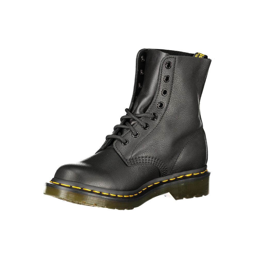 Dr. Martens Black Leather Unisex Boot | Regal Royce
