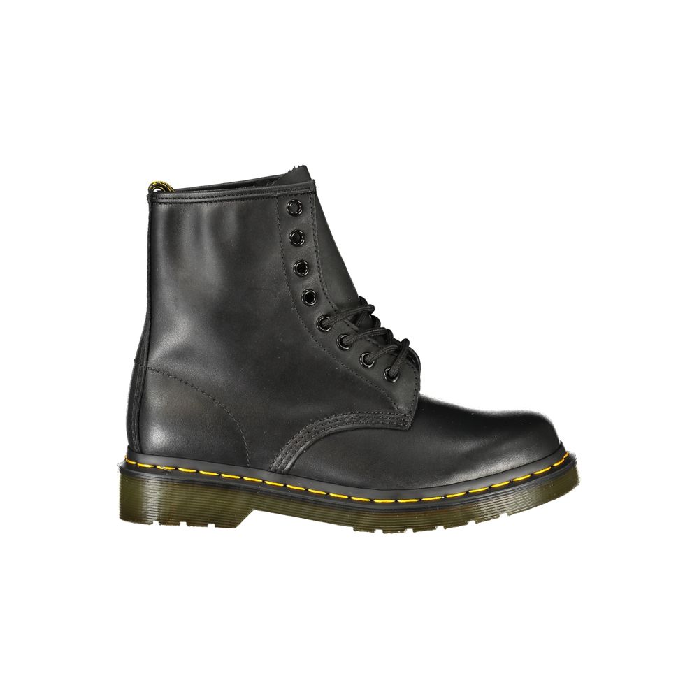 Dr. Martens Black Leather Unisex Ankle Boot | Regal Royce