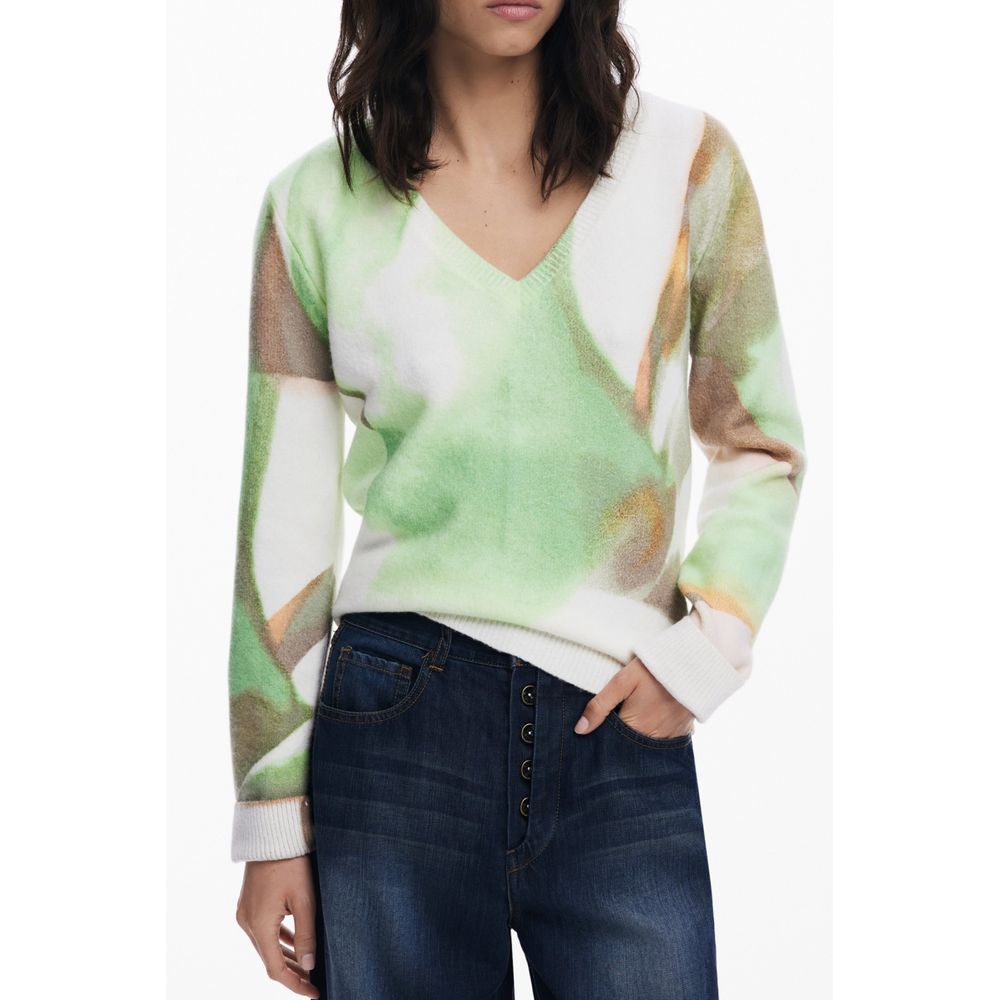 Desigual Verde Acrylic Women's Jersey | Regal Royce