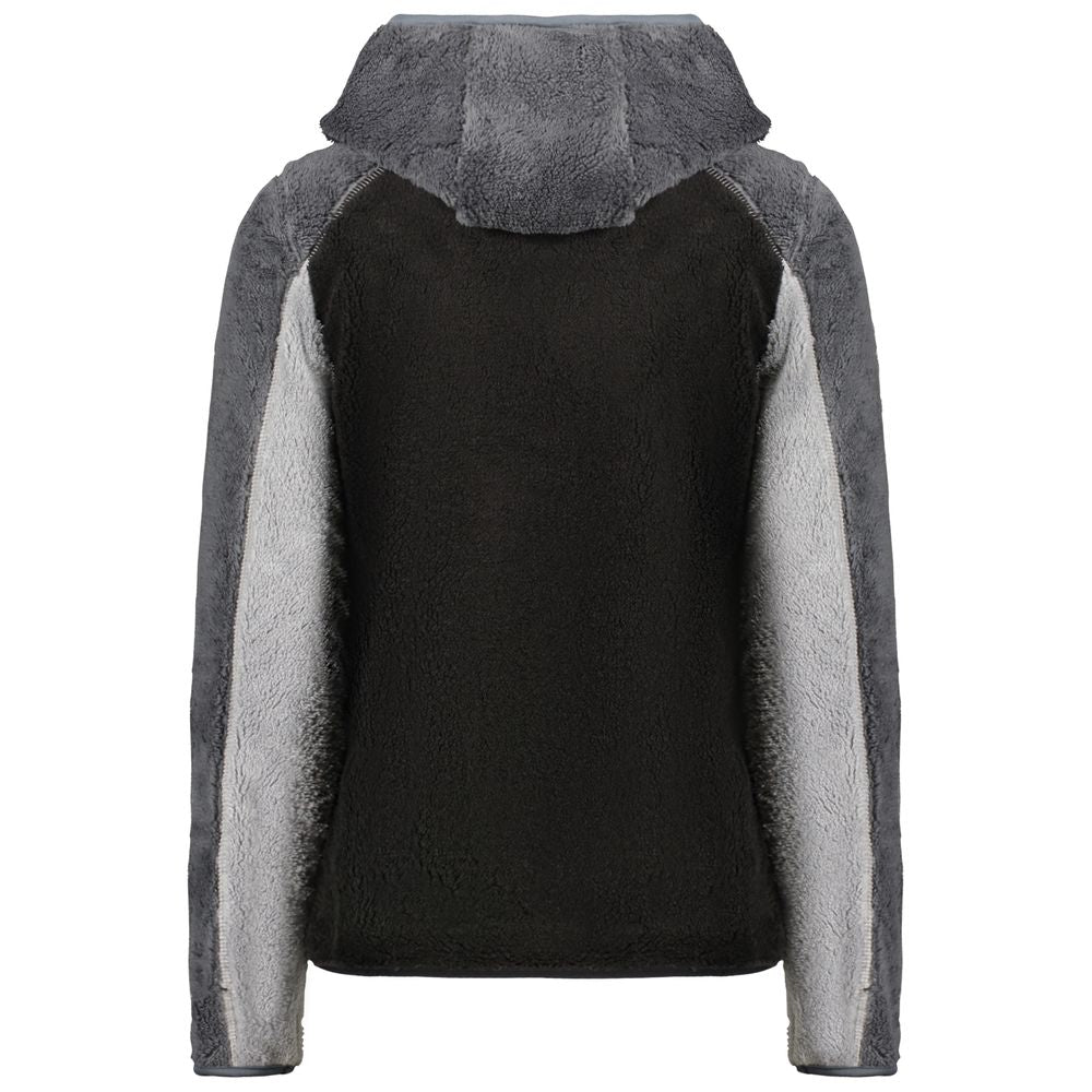 Norway 1963 Black Polyester Women's Sweatshirt with Hood | Regal Royce
