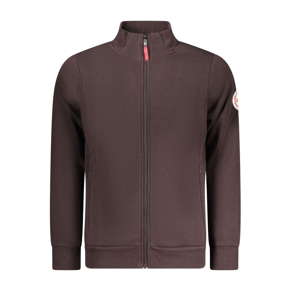 Norway 1963 Marrone Cotton Men Sweatshirt | Regal Royce