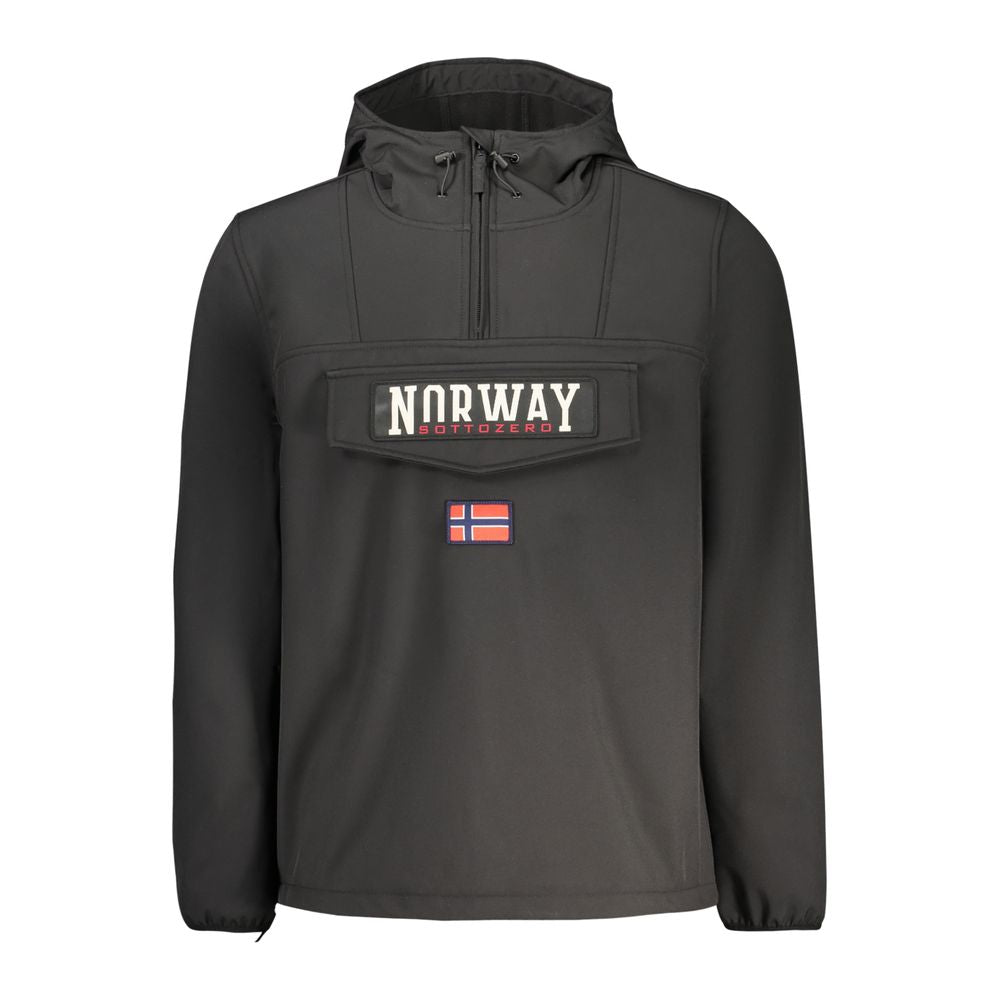 Norway 1963 Black Polyester Men's Jacket | Regal Royce